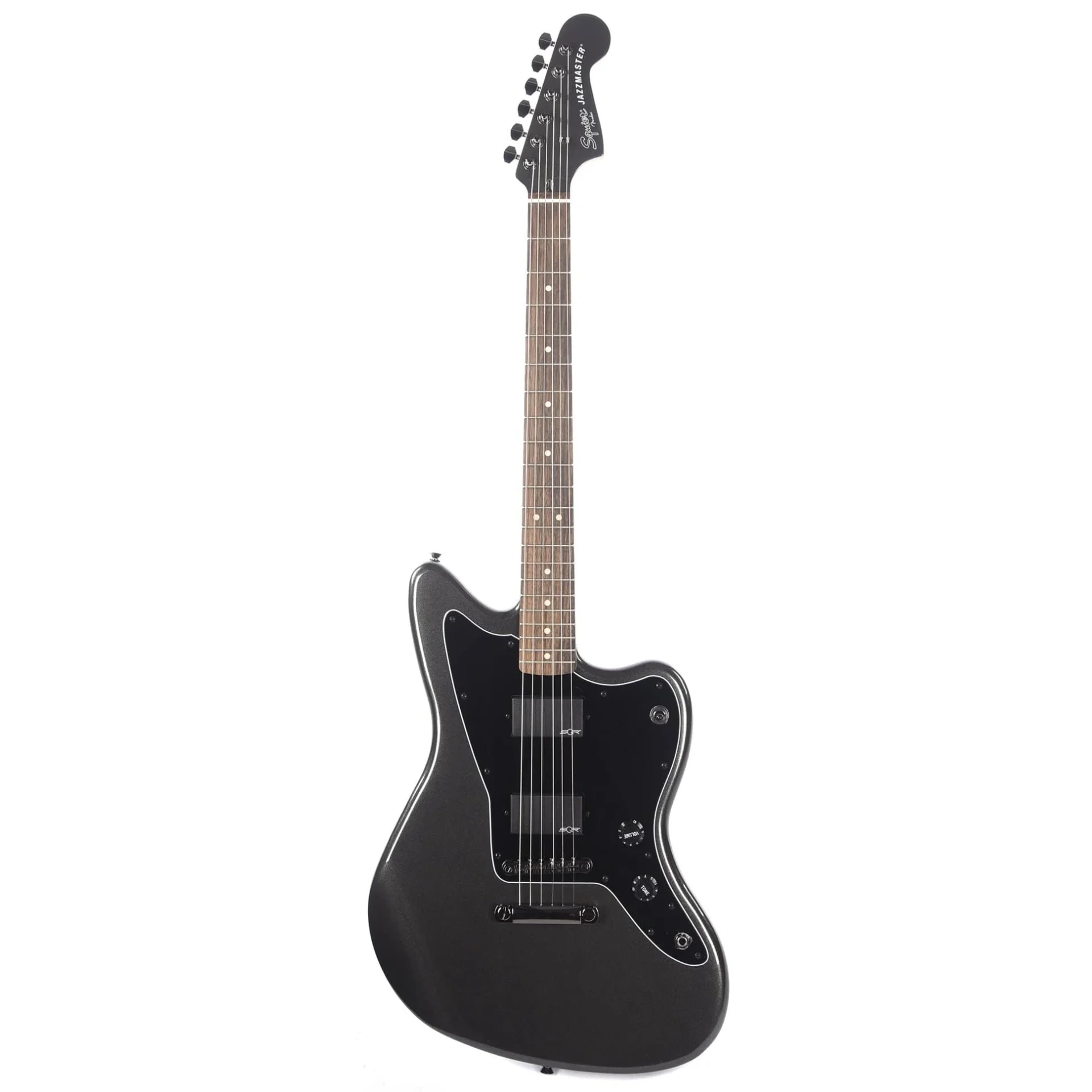 [1503] Squier Contemporary Active Jazzmaster HH Stoptail Graphite Metallic Electric Guitar
