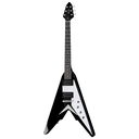 Harley Benton Flying V Victory-BK Classic Series, Black