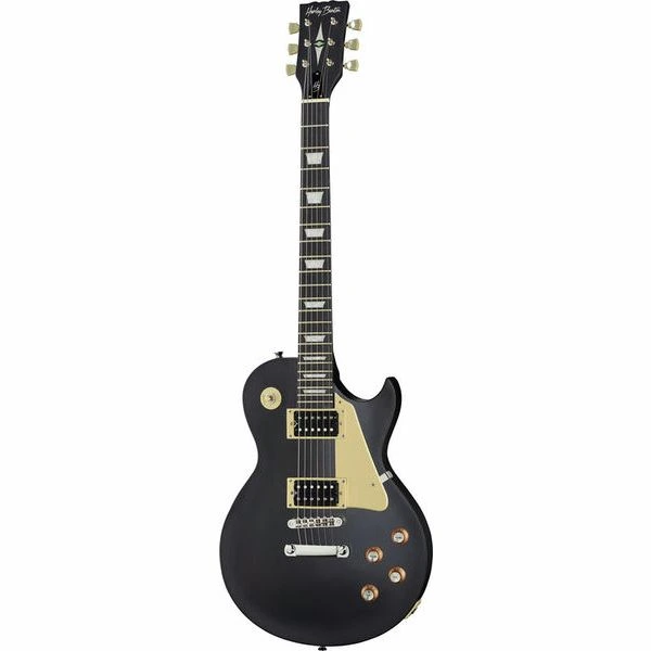 [6326] Harley Benton Les Paul SC-400 SBK Classic Series, Matte Black ( SC400 )