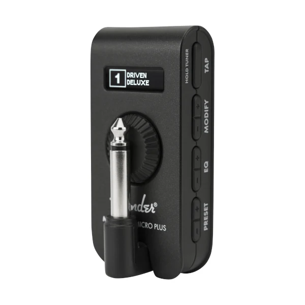 Fender Mustang Micro Plus Guitar Headphone Amp - Black