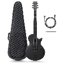 Enya Nova Go Sonic Electric Guitar, Built-In Speaker, Smart Guitar - Black
