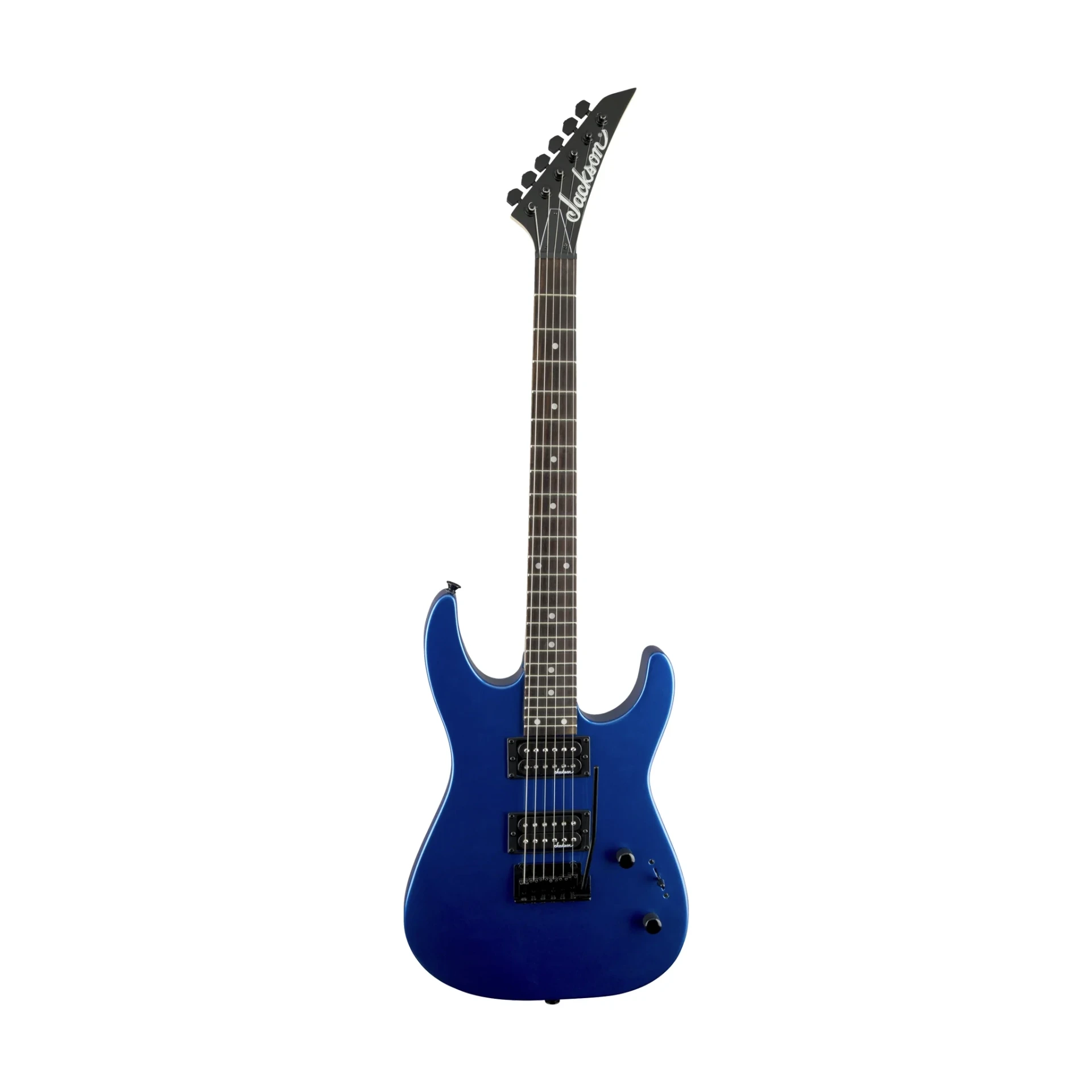 [J08-291-0112-527] Jackson JS Series Dinky JS12 Electric Guitar, Amaranth FB, Metallic Blue