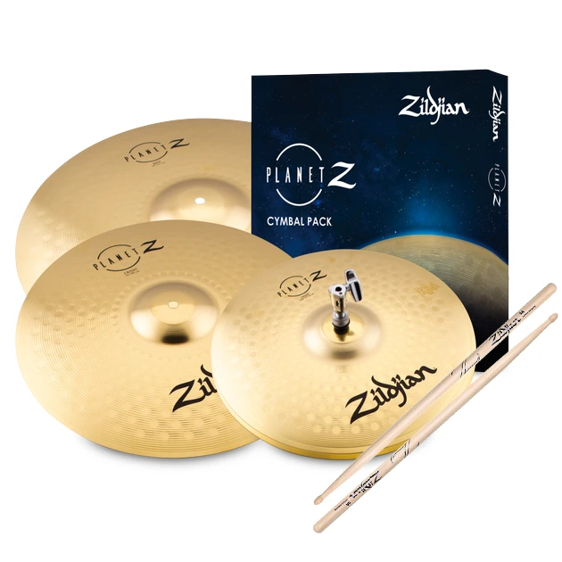 [ZIL-ZP4PK] Zildjian ZP4PK Planet Z Complete Cymbal Pack 14", 16", 20"