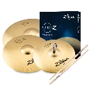 Zildjian ZP4PK Planet Z Complete Cymbal Pack 14", 16", 20"