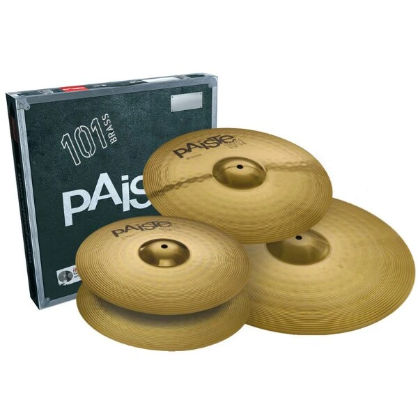 [PAI-101-UNI] Paiste 101 Brass Universal Cymbal Set - 14"/16"/20"